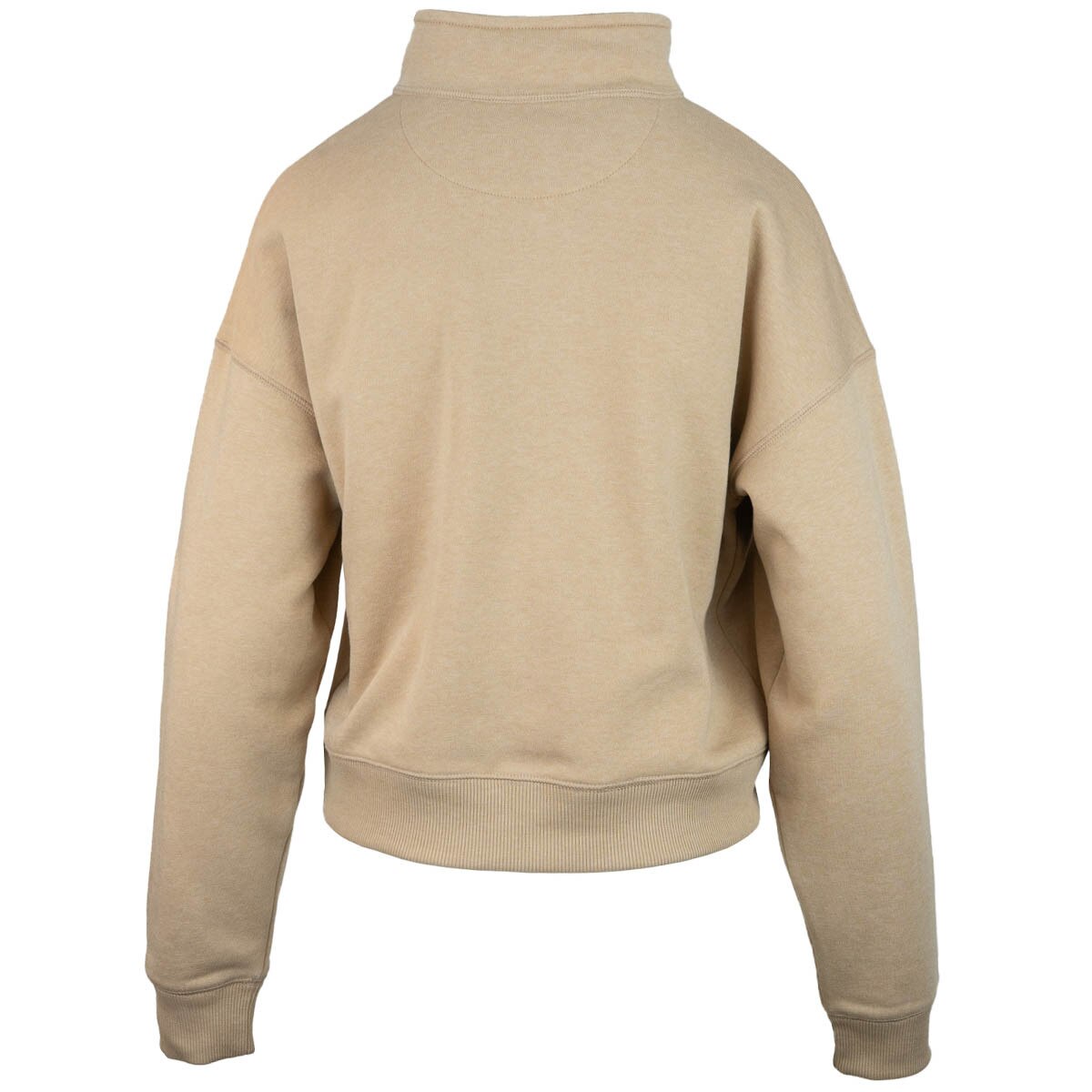 Women's champion aggies embroidered 1/4 zip tan sweatshirt